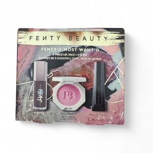 NEW FENTY'S Most Want'd 3-Piece Lip, Face, + Eye Kit